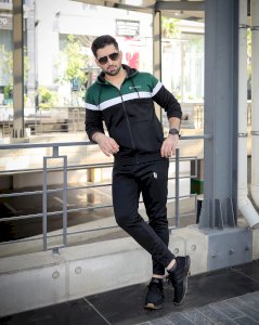জ্যাকেট+ট্রাউজার 1 সেট Exclusive full set Tracksuit for Men And Women Code JK031